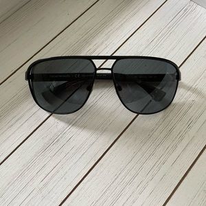 Emporio Armani Polarized Sunglasses Matte Black